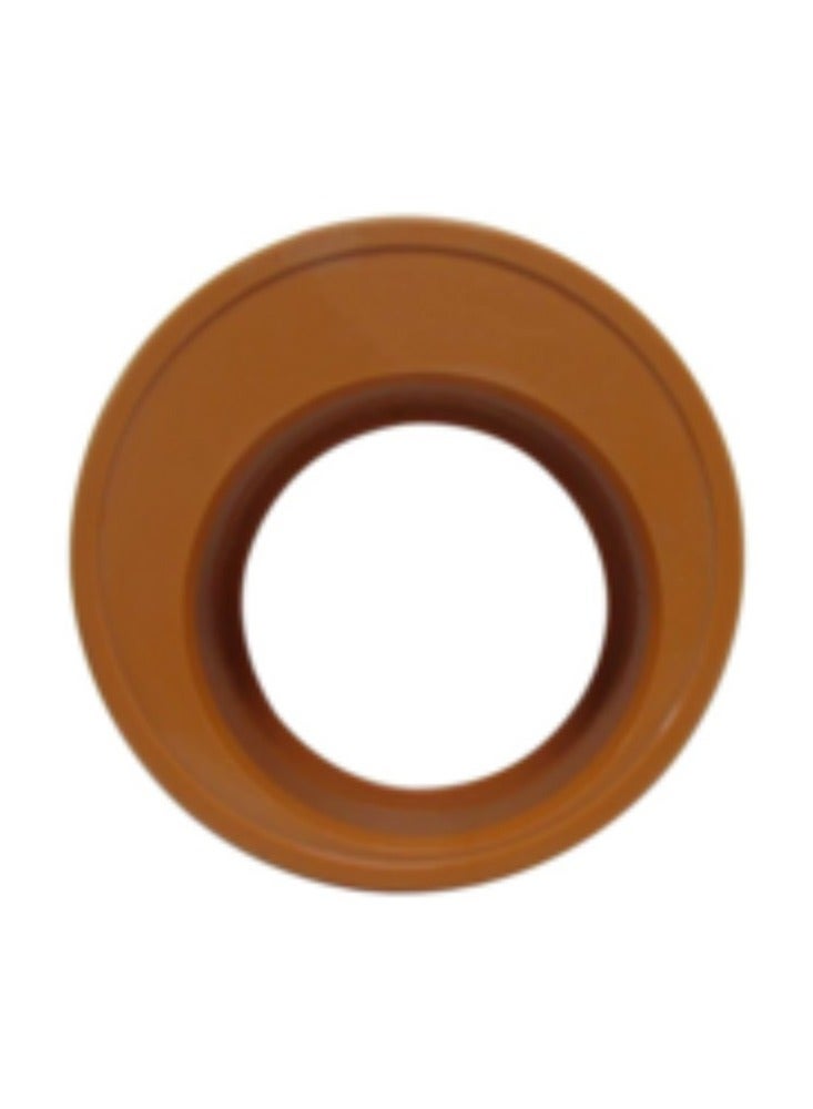 KNP Red Reducer Bush UPVC Pipe Fitting (6 X 4 Inch) is designed to connect pipes of different diameters in a UPVC piping system. - Image 3