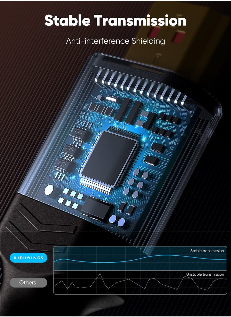 إكسبجلوبال - كابل HDMI ARC/eARC 8K HDMI لمكبرات الصوت 6.6 قدم، كابل HDMI 2.1 Dolby Atmos 48 جيجابت في الثانية HDMI عالي السرعة HDMI، 3 م - Image 1