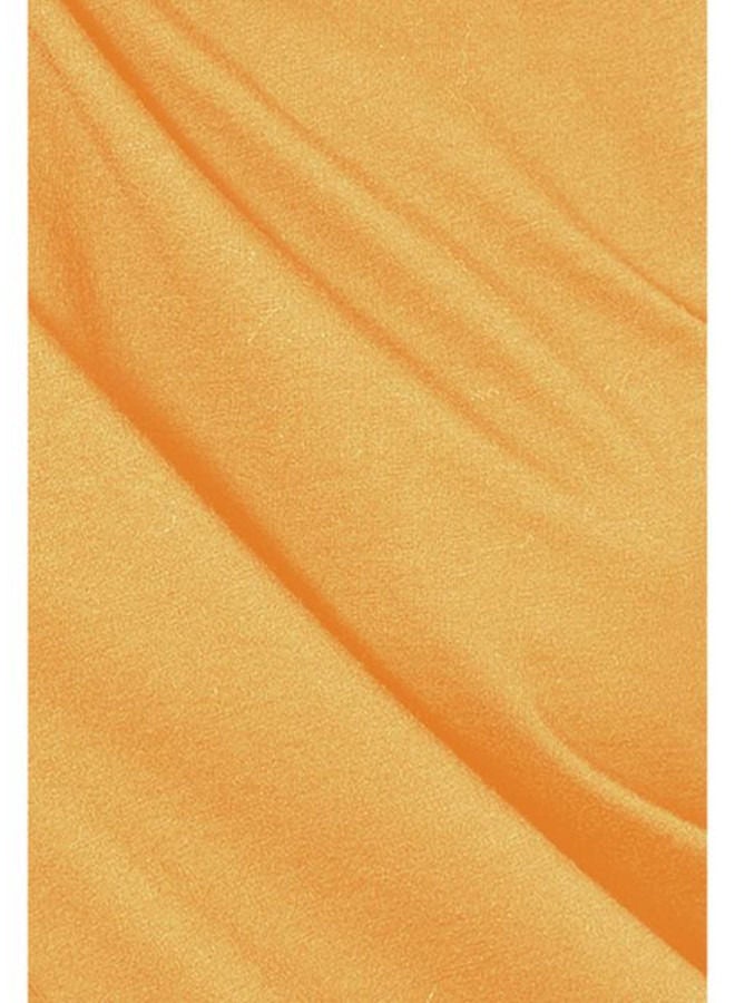 Nileton Regular Fit Cotton T-Shirt - Mustard - For Women  - Image 3