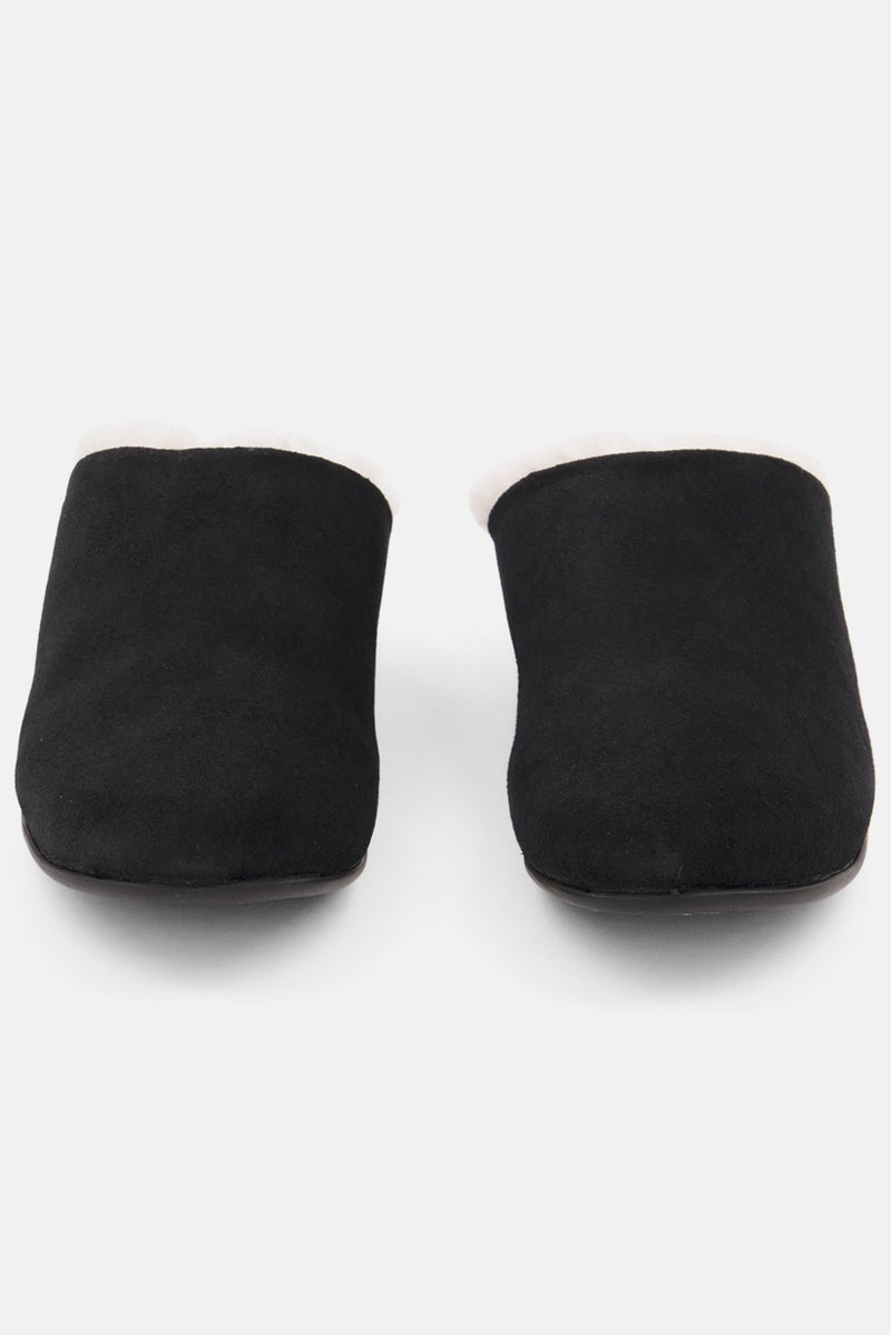 FitFlop نعال شيرلينغ للنساء، أسود - Image 3