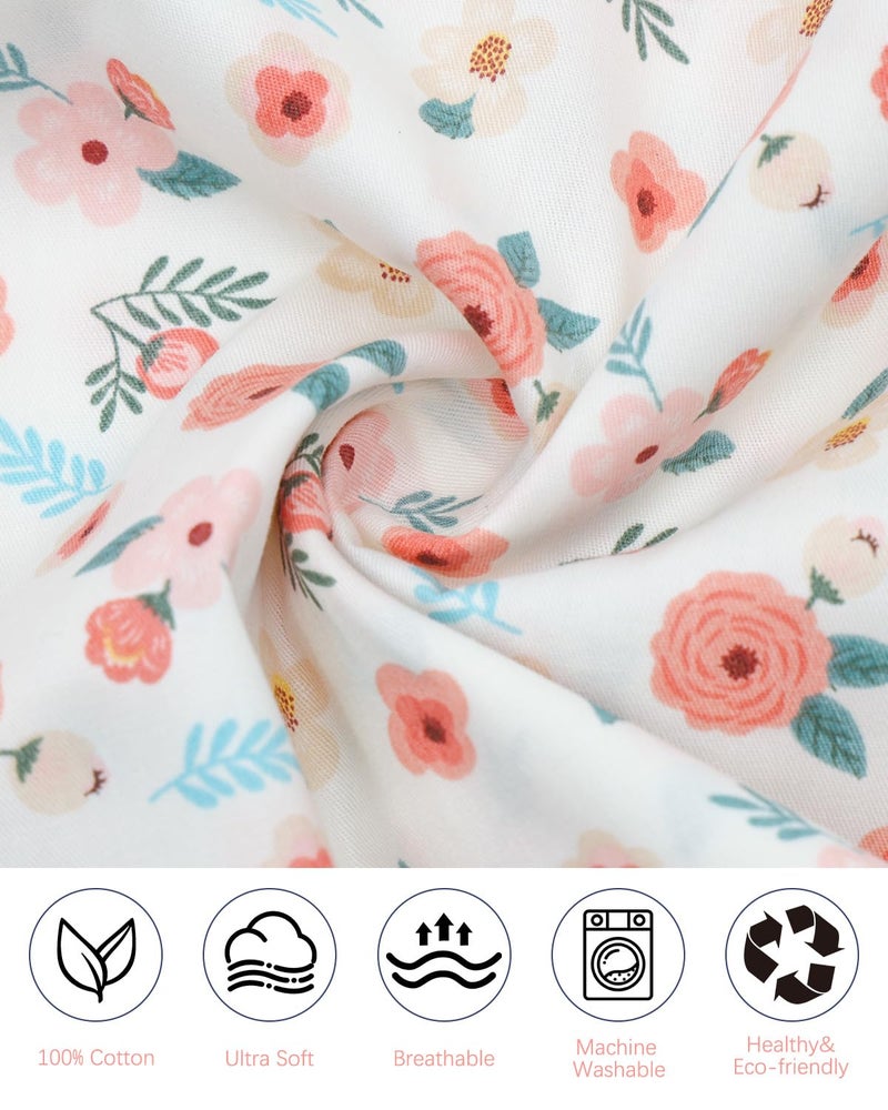Alvababy Toddler Pillowcases 2 Pack Organic Cotton Kids Pillow Cover Fit 13""X 18"" Or 12""X17"" Envelope For Girl Boy Sleepy Travel(Pillowcase Only) 2Ftp17A - Image 5