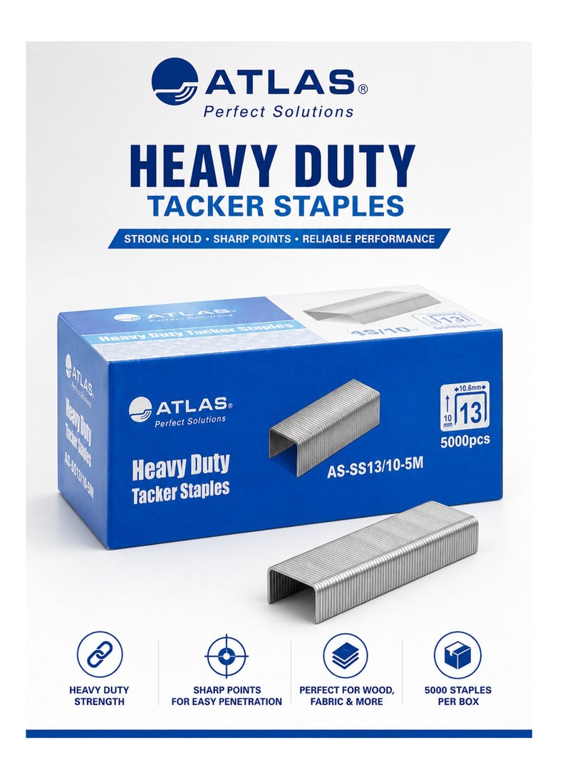 5000-Piece Tacker Staple Pins 13/10 Size