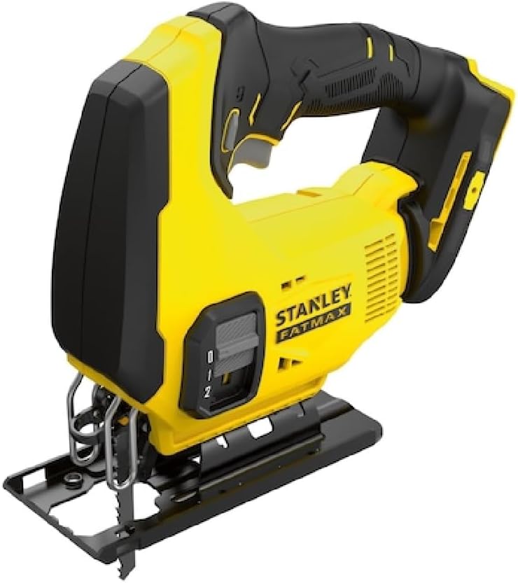 Stanley 18V 0-2500Spm Fatmax V20 Cordless Jigsaw Yellow And Black Sfmcs600D1K-Gb - Image 2