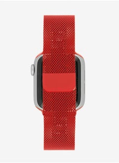 TIGER Apple Watch Milanese Strap – Compatible with 42mm, 44mm, 45mm, 49mm Models, Premium Stainless Steel Mesh, Adjustable, Durable, Elegant Design for Apple Watch  - Image 4