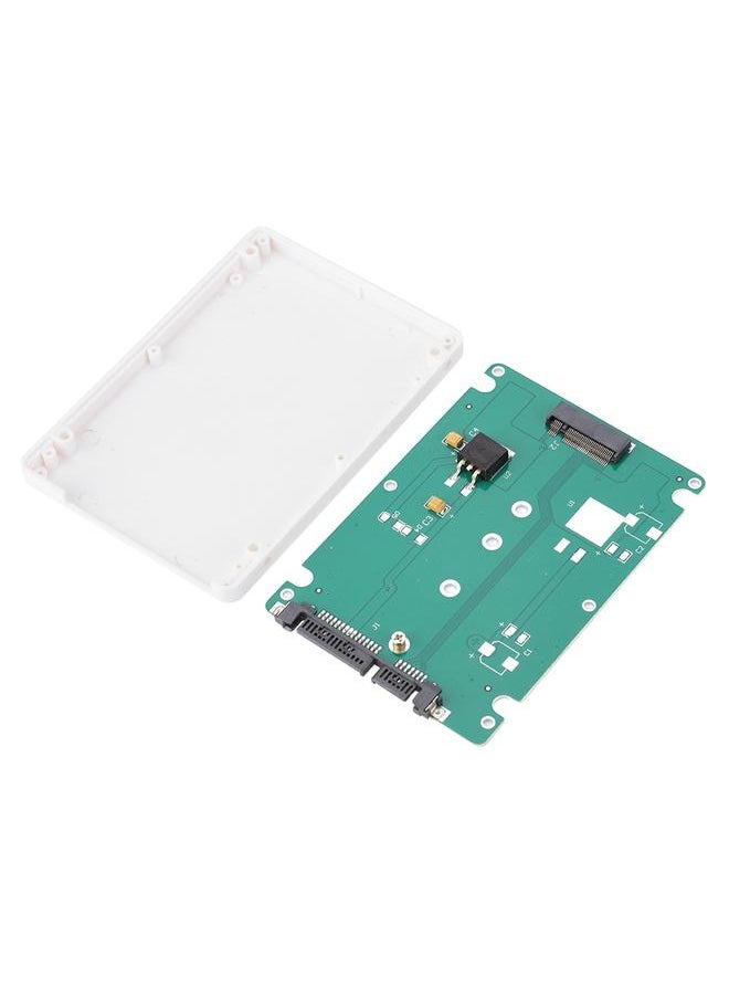 Thoraya - NGFF SSD Solid State Drive to SATA3 Riser Adapter Converter Card White - Image 1