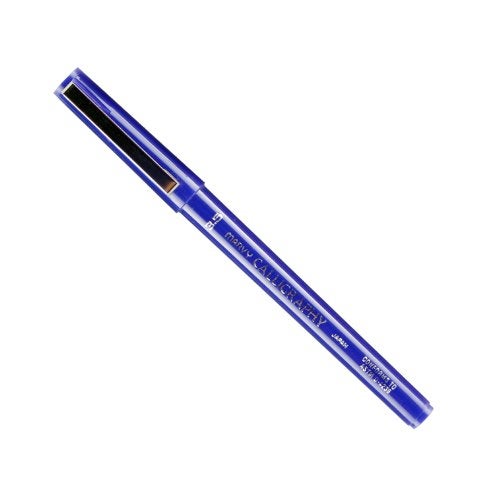 Uchida of America 6000M-C-3 Calligraphy Marker, 3.5mm, Blue - Image 1
