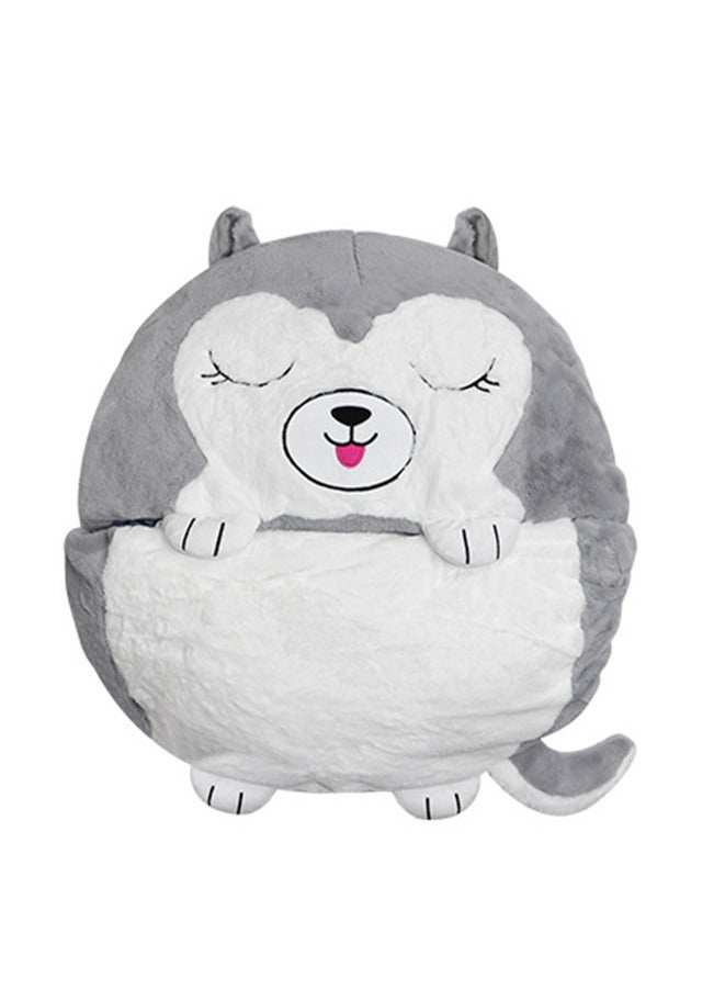 Children's sleeping bag Cartoon animal sleeping bag Children's quilted anti-kick sleeping bag Storage children's sleeping bag  - Image 2