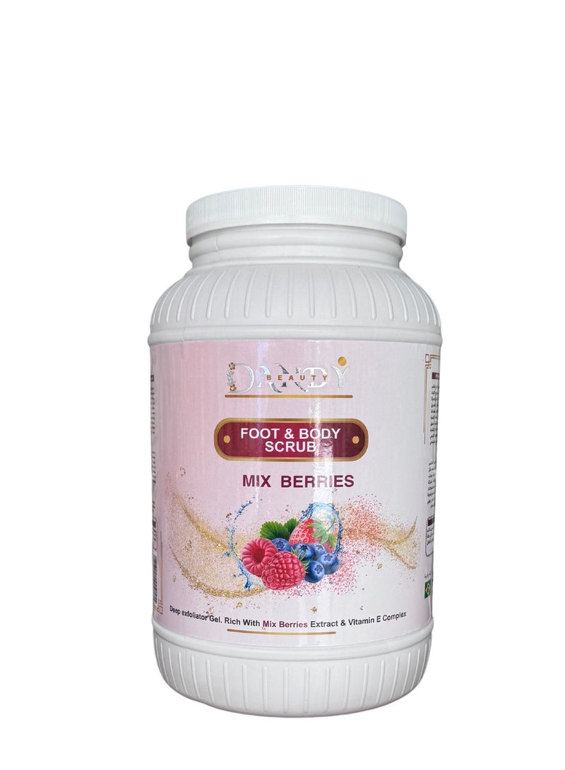 DANDY Foot & Body Scrub VIP Mix Berries 5Kg