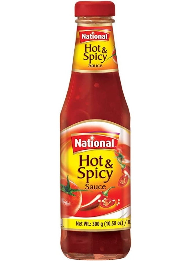 National National Hot And Spicy Sauce 300G, Multicolor - Image 1