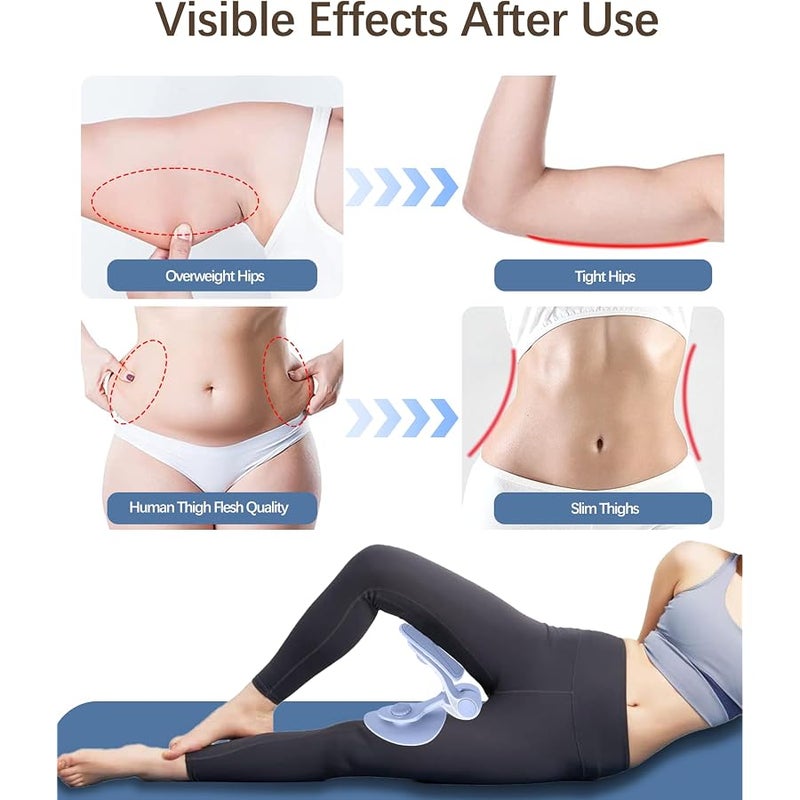 TINRIEF Pelvic Floor Exercise Devices 15-70 LB Adjustable Pelvic Floor Trainer Women Men, Kegel Exercise Equipment Inner Thigh Exerciser for Postpartum Recovery, Thigh and Pelvic Trainer with Band - Image 3