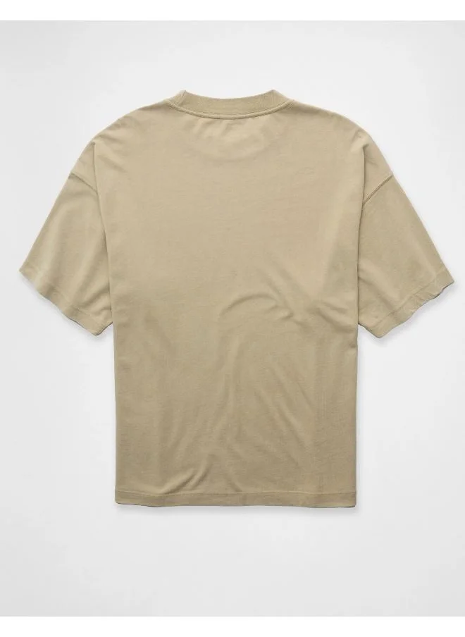 American Eagle AE Oversized Logo Graphic T-Shirt