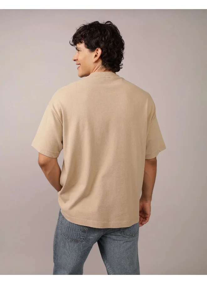American Eagle AE Oversized Logo Graphic T-Shirt