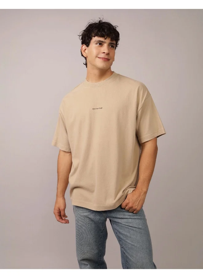 American Eagle AE Oversized Logo Graphic T-Shirt