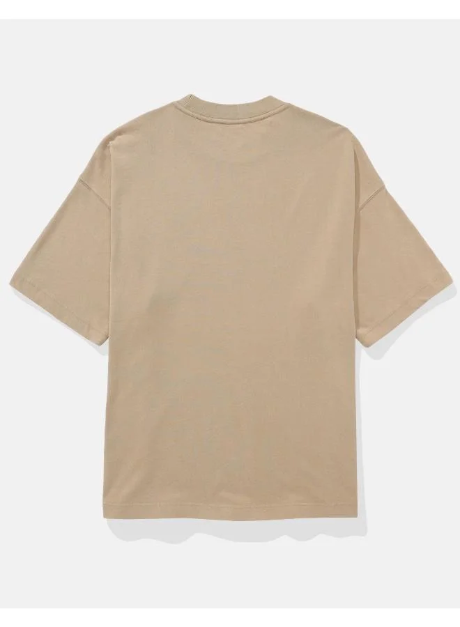 American Eagle AE Oversized Logo Graphic T-Shirt