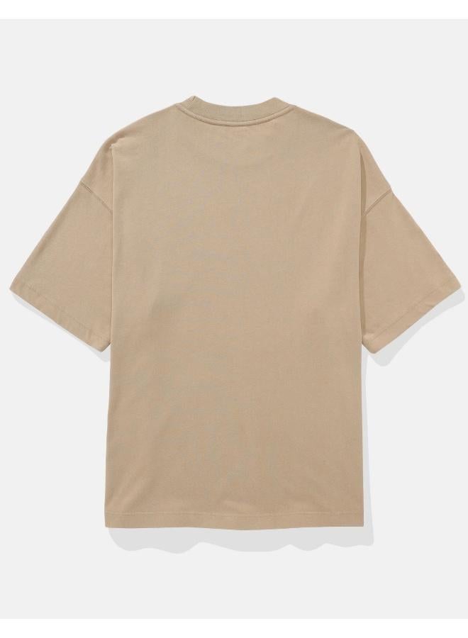 امريكان ايجل تيشيرت بأكمام واسعة وطبعة شعار - Image 2