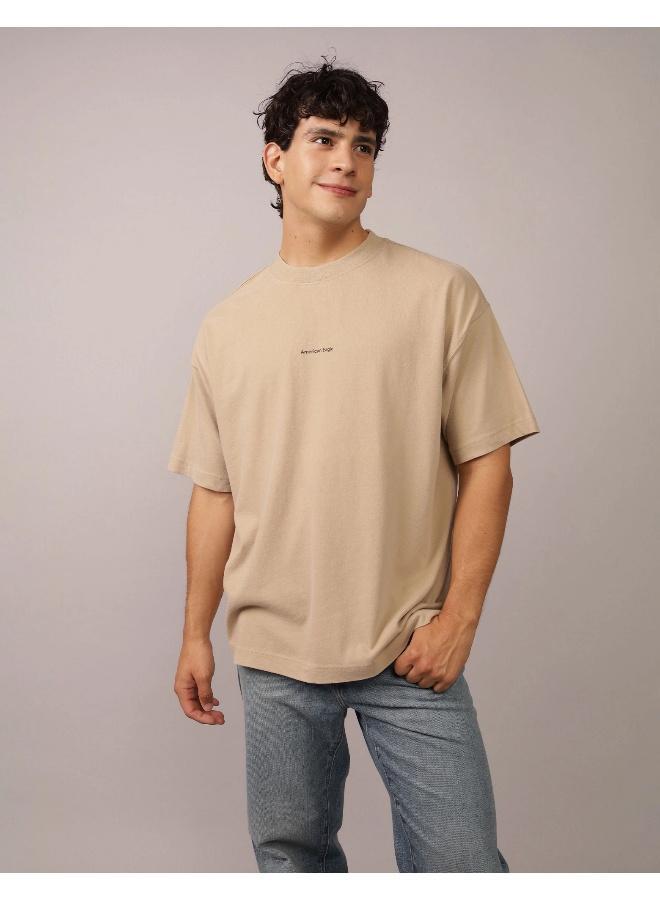 American Eagle AE Oversized Logo Graphic T-Shirt - Image 1