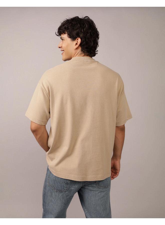 American Eagle AE Oversized Logo Graphic T-Shirt - Image 4