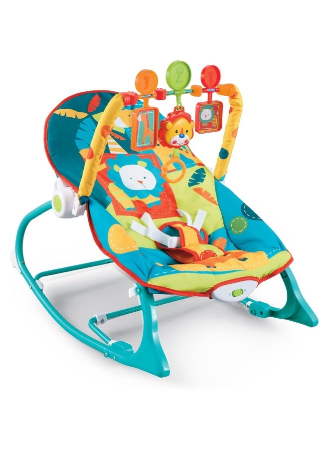 Tiibaby Musical Baby Rocker | Rocking Chair for Infants to Toddlers | with Vibrating Rocking and Soothing Toys for Toddlers | Suitable from Birth - Image 4