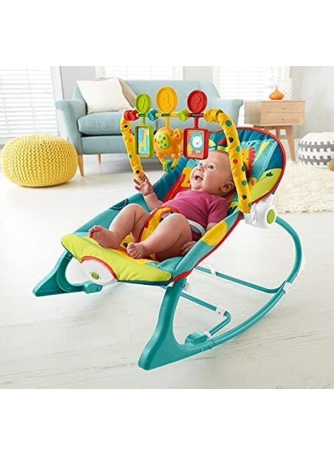 Tiibaby Musical Baby Rocker | Rocking Chair for Infants to Toddlers | with Vibrating Rocking and Soothing Toys for Toddlers | Suitable from Birth - Image 5