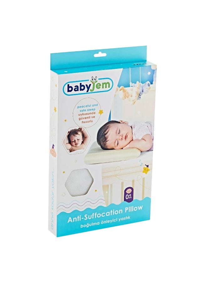 BabyJem وسادة مضادة للاختناق للأطفال من 0-6 أشهر