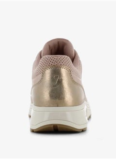 SJ Women's Textured Sneakers with Lace-Up Closure  - Image 3