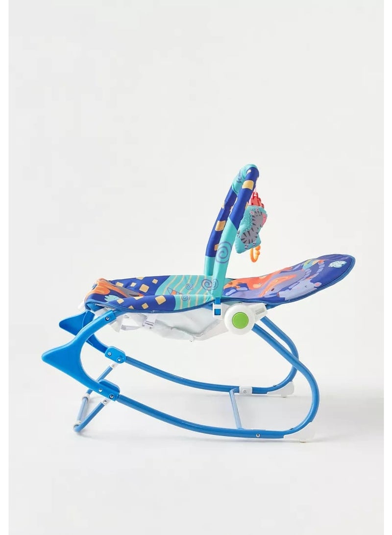 umbrella High quality baby rocking chair with toys and music for the baby - Image 4