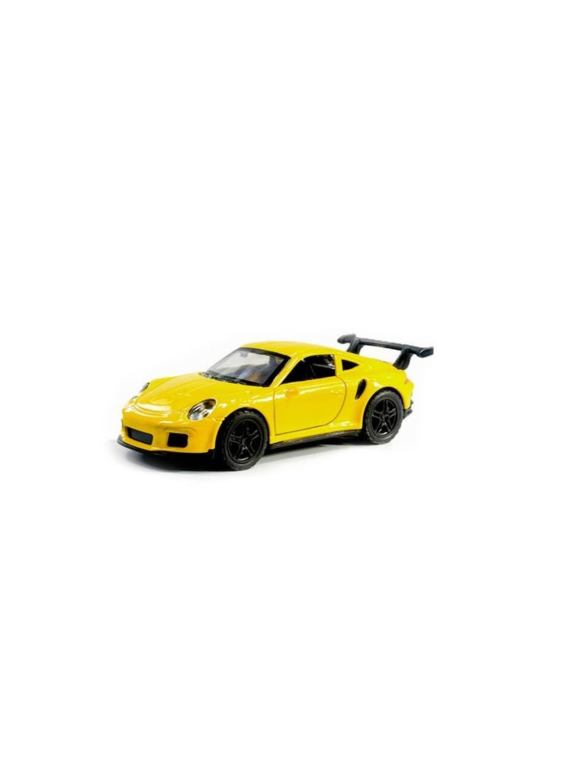 HST High-Quality Alloy Porshe Car Toy Yellow 37888-H4 - Image 1