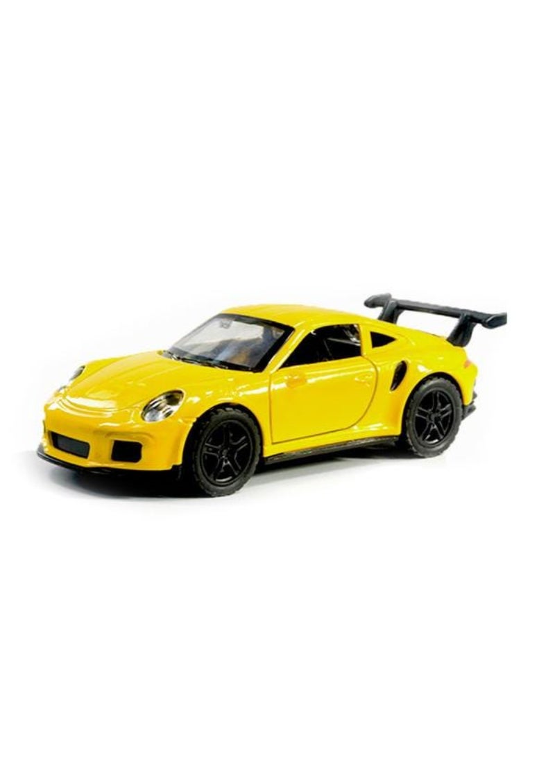 HST High-Quality Alloy Porshe Car Toy Yellow 37888-H4 - Image 2