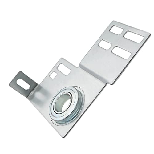 Xadnitu End Bearing Plates Brackets, Garage Door Parts Torsion Spring Residential Bracket with Bearings 3 3/8 Inch, for 2" Track Wood or Steel Doors (Pair) - Image 3