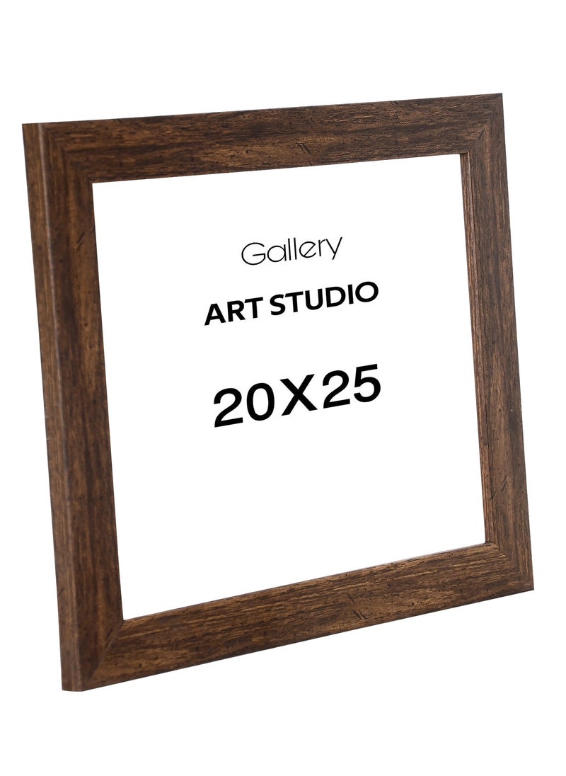 Generic - Photo Frame, Wall & Tabletop , 20x25 CM (Brown) - Image 1