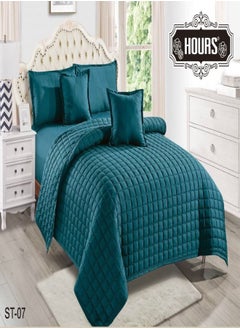 Hours 6-Piece Microfiber Comforter Comforter Set King 