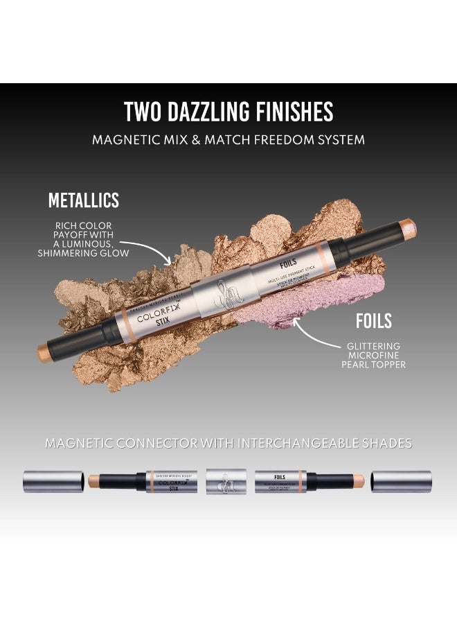 Danessa Myricks Beauty Colorfix Stix Multi-Use Pigment Stick Duo 7 Aurora Radiance/Magic Hour - Image 3