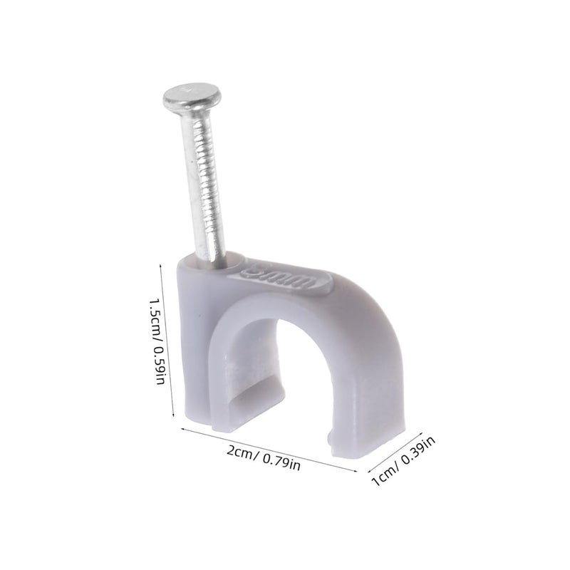 خط فولاذي لمسمار بطاقة شريط نصف سلك كابل مع ترقية حامل مسامير تثبيت إجهاد دبوس خرطوم كبس حبل مشابك - Image 3