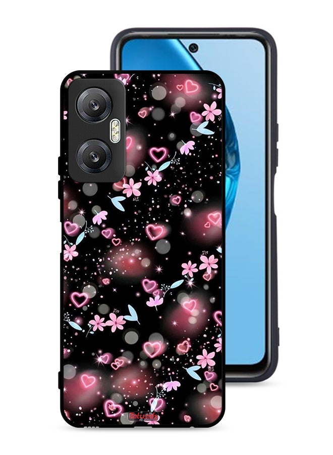 Tolwak Infinix Hot 20 5G Protective Case Cover Small Hearts And Flowers - Image 1