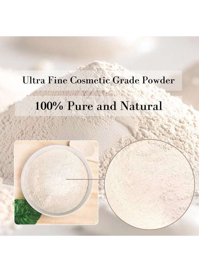 ClearLee Kaolin Clay Cosmetic Grade Powder - 100% Pure Natural Powder - Great For Skin Detox, Rejuvenation, and More - Heal Damaged Skin - DIY Clay Face Mask (1 LB) - Image 4