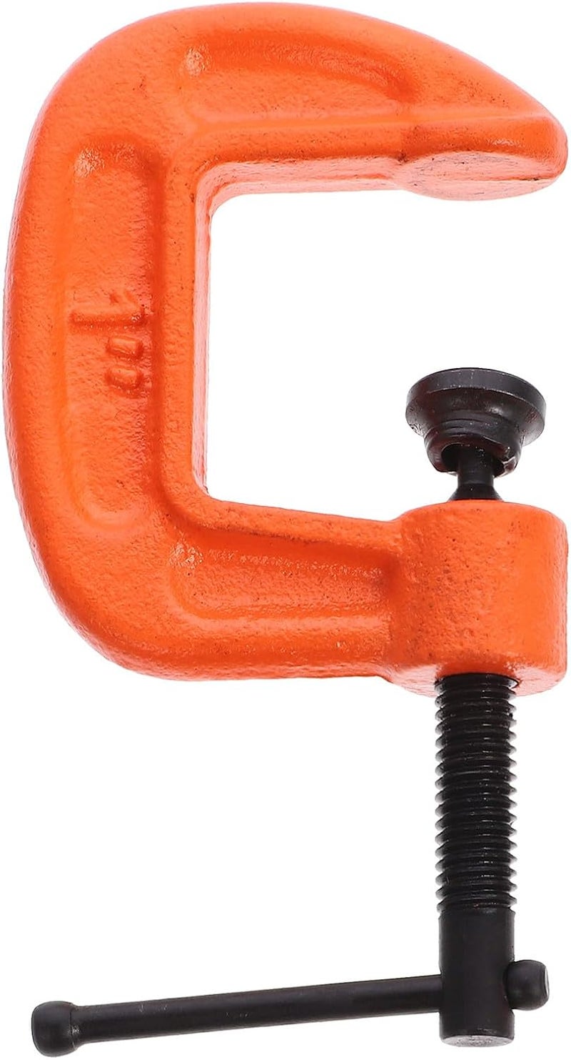 DOITOOL 4pcs 1-inch Universal Table Mount C-clamp Set Industrial Strength Desk Clamp for Woodworking and DIY Projects - Image 1