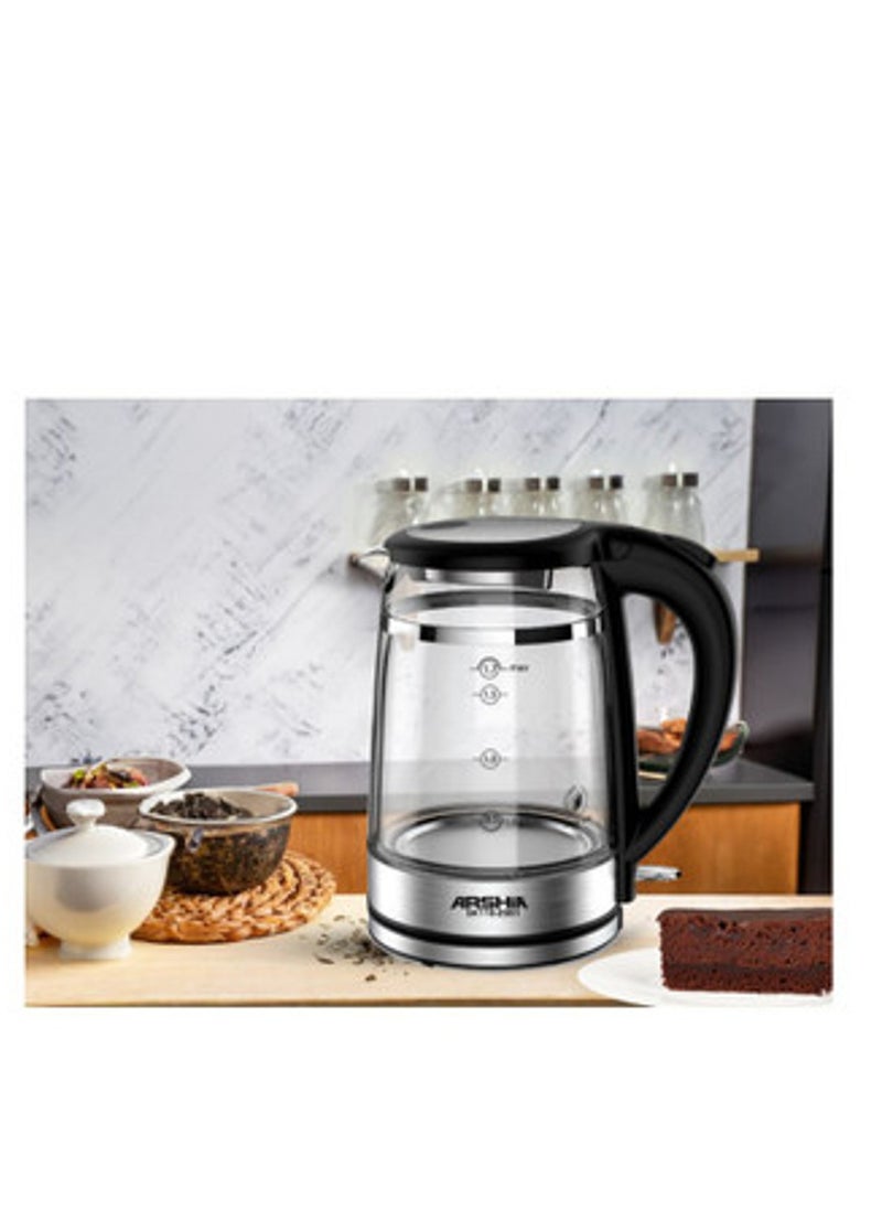 Arshia Premium Glass Kettle 1.7L GK116-2961 - pzsku/ZE0AF4510FEADDED6CC74Z/45/_/1705501673/11bdf403-48cf-4f39-9965-6f4cd7a6abce