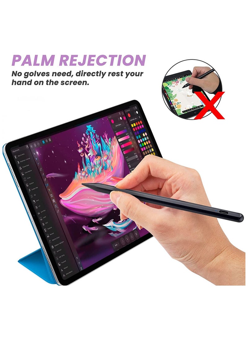 erorex Stylus Pen for iPad with Palm Rejection,Tilt Sensitive & Magnetic, iPad Pen Compatible with 2018-2023 iPad 10/9/8, iPad Air 5/4/3,iPad Pro 11/12.9 iPad Mini 6/5,(Alternative of Pencil)  - Image 2