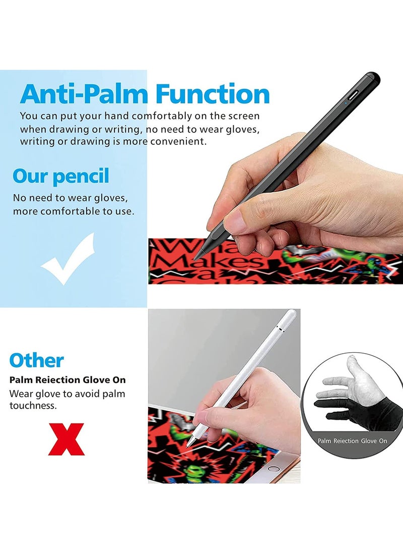 erorex Stylus Pen for iPad with Palm Rejection,Tilt Sensitive & Magnetic, iPad Pen Compatible with 2018-2023 iPad 10/9/8, iPad Air 5/4/3,iPad Pro 11/12.9 iPad Mini 6/5,(Alternative of Pencil)  - Image 4