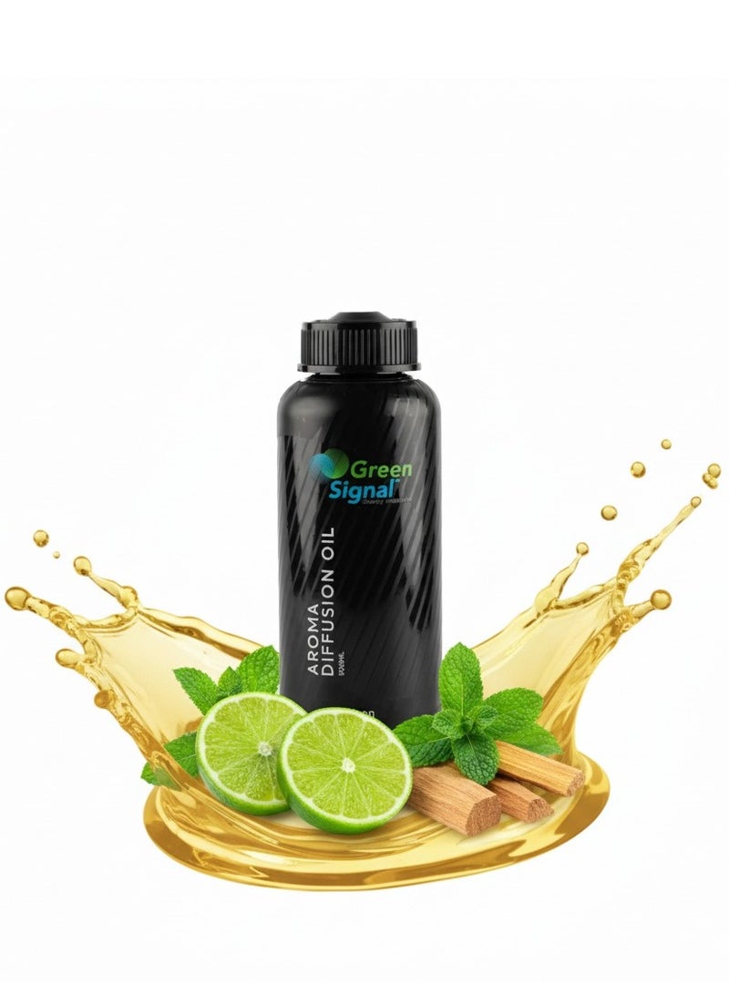 جرين سيجنال زيت عطري للديفيوزر 500 مل مون – تركيبة طبيعية للاسترخاء والانتعاش – مناسب للمنزل والمكتب والسبا – يدوم طويلاً - Image 1