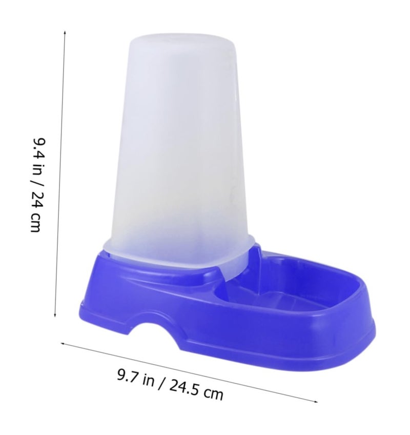 Gravity Feeding Dispenser For Dry Food (2.5 L Capacity)- Teal - Image 3