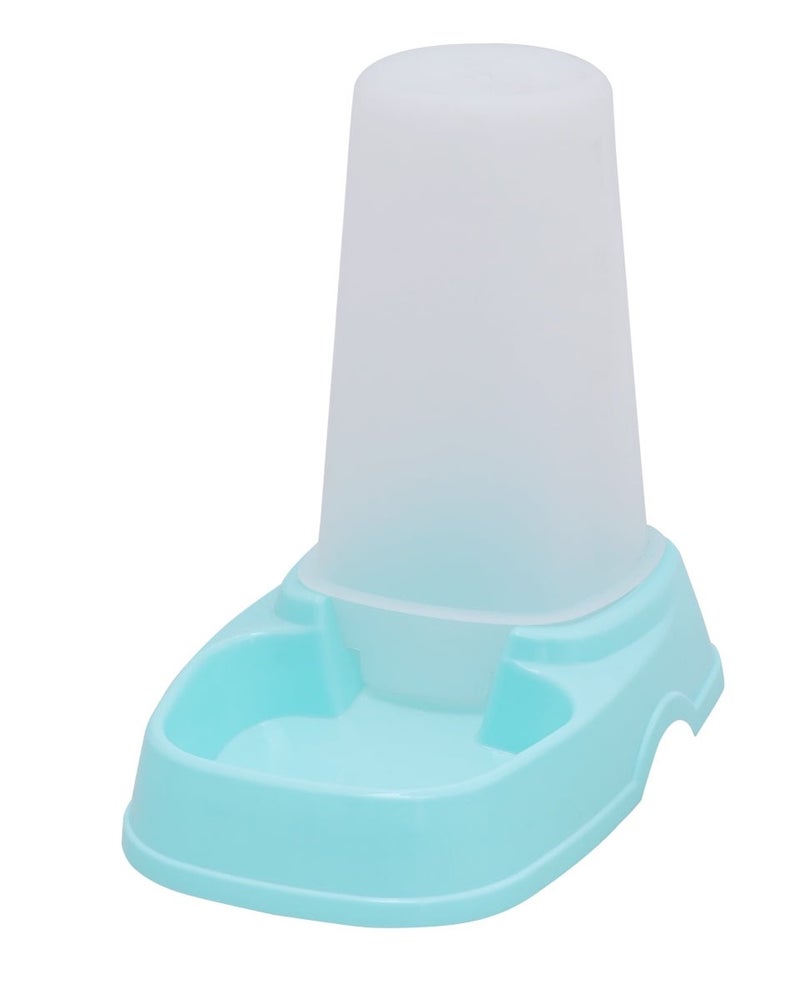 Gravity Feeding Dispenser For Dry Food (2.5 L Capacity)- Teal - Image 2