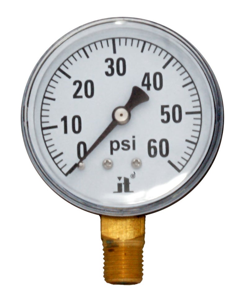 Zenport DPG60 Zen-Tek Dry Air Pressure Gauge, 60 PSI - Image 4