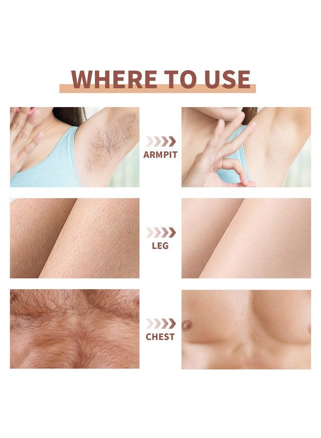 VGO Painless Bikini Gel For Women & Men, Unwanted Hair Removal For All Skin Types, 120Ml / 4.06Oz  - Image 4