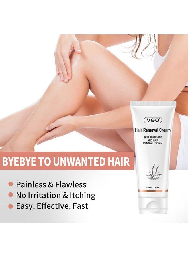 VGO Painless Bikini Gel For Women & Men, Unwanted Hair Removal For All Skin Types, 120Ml / 4.06Oz  - Image 5