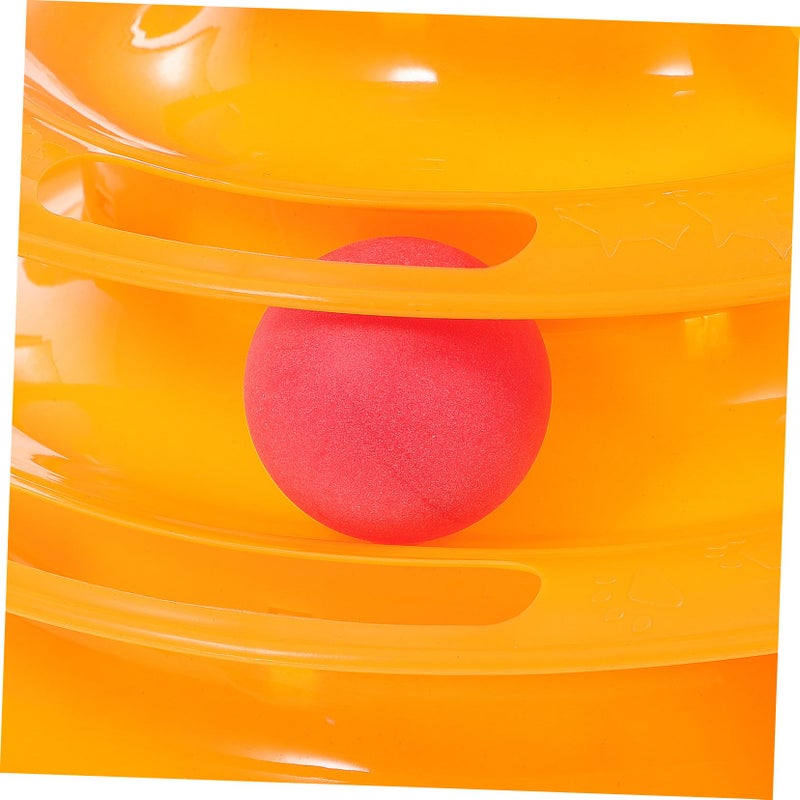 Colorful Cat Turntable Toy With Rotating Balls For Indoor Cats Exercise And Boredom Relief - Image 5