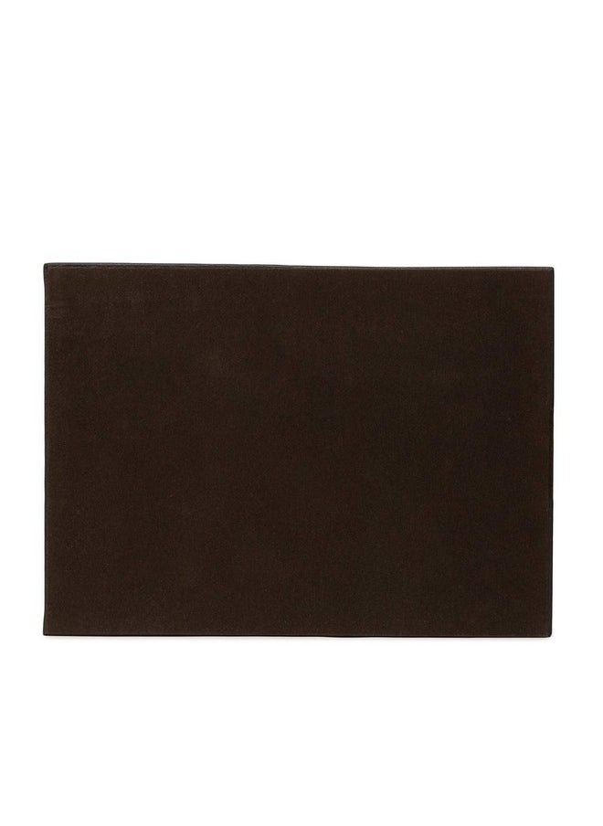 AZYEEA AZYEEA - A4 office Paper Tray for Home Office Hotel Corporate Use - Leather Rectangular Jewelry Display Tray, Letter Tray, File Tray, Document Tray, Paper Tray and Folders Holder (Brown)  - Image 4