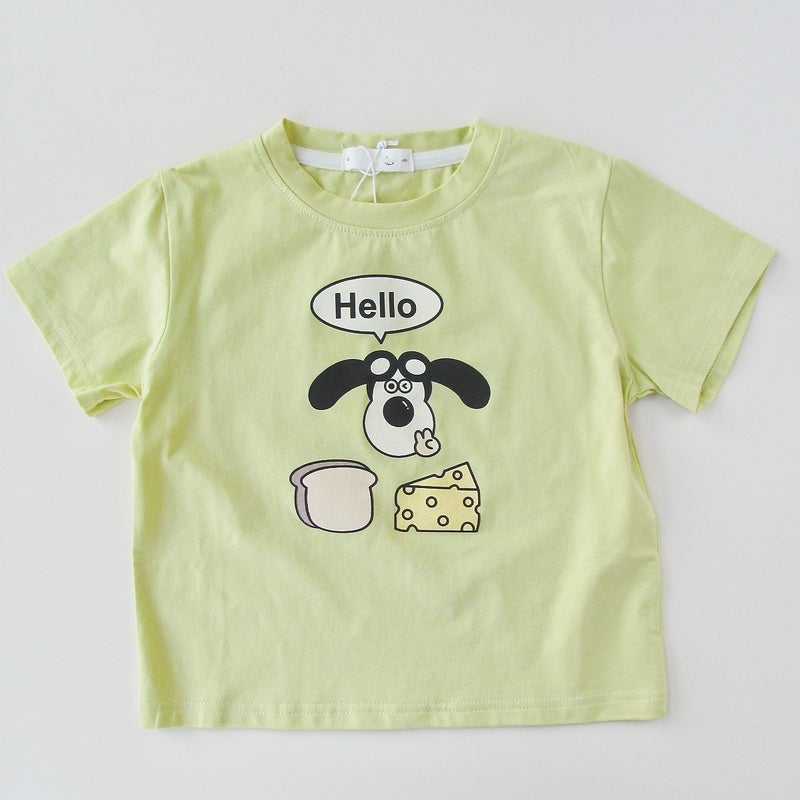 2025 Summer Children'S T-Shirt Cotton Soft Loose Cartoon Short-Sleeved Top Thin Sweat-Absorbent Breathable Boys And Girls - Image 1