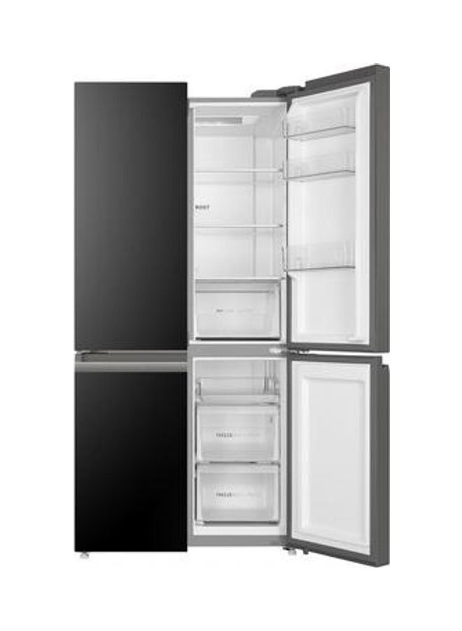 Haier 4-Door Refrigerator 14.9Cu.ft, Freezer 5.7Cu.ft, Twin Inverter HRF-700BG Black - Image 3