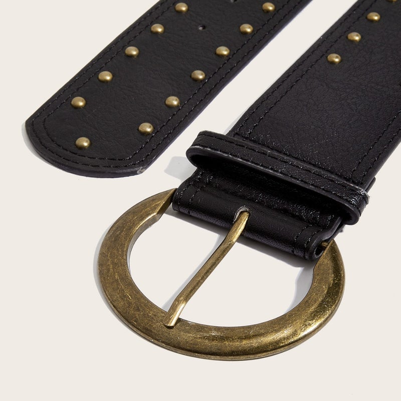 Punk Style Studded Belt - Image 3